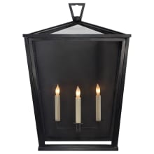 Darlana 24" Large 3/4 Wall Lantern by Chapman & Myers