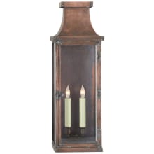 Bedford 24" Large 3/4 Wall Lantern by E.F. Chapman