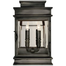 Linear 15" Short Wall Lantern by Chapman & Myers