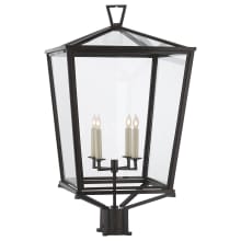 Darlana 31" Post Light with Clear Glass Shade by E.F. Chapman