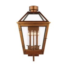 Hyannis 4 Light 28" Tall Outdoor Wall Sconce
