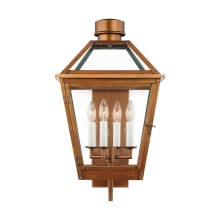 Hyannis 4 Light 25" Tall Outdoor Wall Sconce