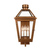 Hyannis 3 Light 20" Tall Outdoor Wall Sconce