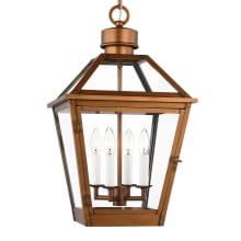 Hyannis 4 Light 14" Wide Outdoor Taper Candle Pendant