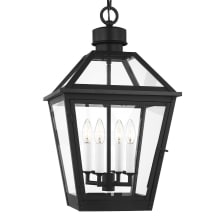 Hyannis 4 Light 14" Wide Outdoor Taper Candle Pendant