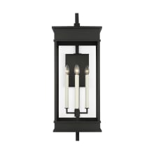 Cupertino 3 Light 35" Tall Wall Sconce