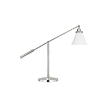 Wellfleet 23" Tall Boom Arm Desk Lamp