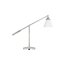 Wellfleet 23" Tall Boom Arm Desk Lamp