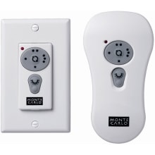 Reversible Wall / Hand-held Remote Control Transmitter Accessory with Up / Down Light Control (Fan Must Have Receiver Installed)