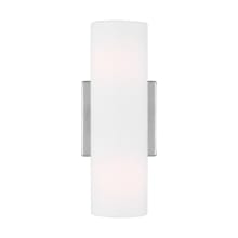 Capalino 2 Light 12" Tall Wall Sconce