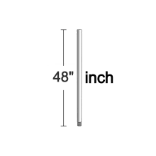 48" Downrod for Monte Carlo Minimalist and Minimalist Max Fixtures