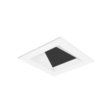 Entra 3" Square Flanged Wall Wash Recessed Trim