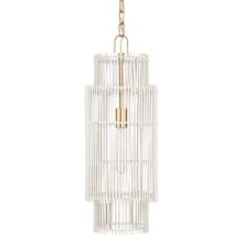 Elio 10" Wide Mini Pendant with Natural Bamboo Shade