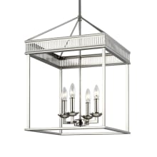 Woodruff 4 Light 16" Wide Taper Candle Style Chandelier