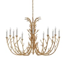 Silva 12 Light 48" Wide Candle Style Chandelier