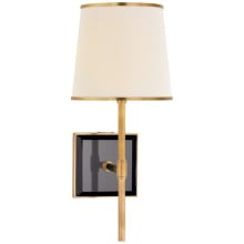 Bradford 15" Medium Sconce with Linen Shade by kate spade NEW YORK
