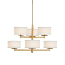 Walker 6 Light 37" Wide Chandelier