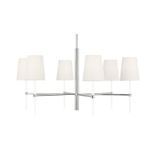 Monroe 6 Light 32" Wide Chandelier