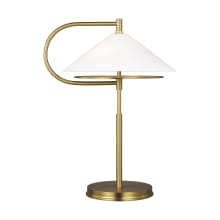 Gesture 2 Light 22" Tall Gooseneck Table Lamp