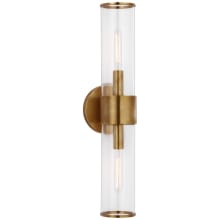 Liaison 2 Light 5" Wide Bath Bar