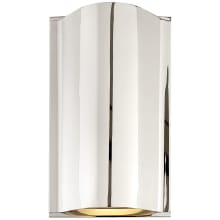 Avant 12" Small LED Sconce with Frosted Glass by Kelly Wearstler