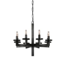 Liaison 8 Light 21" Wide Chandelier