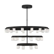 Esfera 44" Wide LED Ring Chandelier with Shades