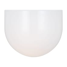 Cheverny 5" Tall Bathroom Sconce with Milk Glass Shade
