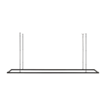 Stagger 24" Wide LED Linear Chandelier