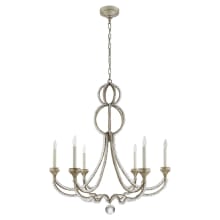 Milan 38" Large Chandelier with Crystal by Niermann Weeks