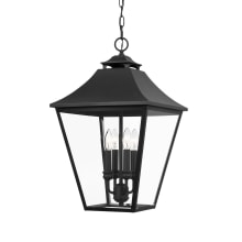 Galena 4 Light 13" Wide Taper Candle Pendant