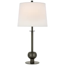 Comtesse 29-1/4" Tall Buffet Table Lamp with White Linen Shade