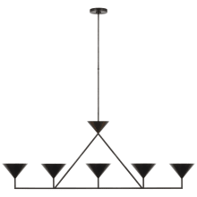 Orsay 5 Light 60" Wide LED Linear Chandelier