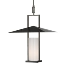 Amity 18" Wide Pendant with Frosted Glass Shade