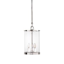 Modern 3 Light 9" Wide Mini Pendant