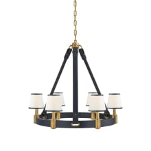 Riley 6 Light 36" Wide Chandelier