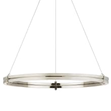 Paxton 32" Wide LED Ring Chandelier