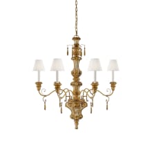 Marylea 6 Light 40" Wide Chandelier