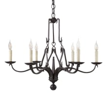 Allegra 6 Light 33" Wide Candle Style Chandelier