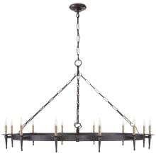 Branson 12 Light 68" Wide Candle Style Chandelier