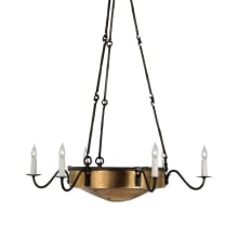 Ancram 6 Light 34" Wide Candle Style Chandelier