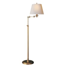 Candle Stick 71" Tall Swing Arm Floor Lamp