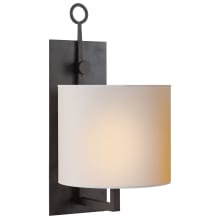 Aspen 7-1/2" Wide Wall Sconce with Natural Paper Shade