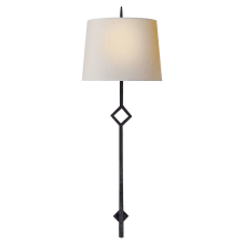 Cranston 37" High Wall Sconce with Natural Paper Shade