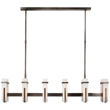 Malik 55" Wide LED Linear Chandelier