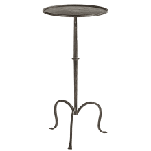Martini 12" Wide Metal End Table