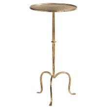 Martini 12" Wide Metal End Table