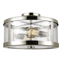 Harrow 2 Light 15" Wide Semi-Flush Drum Ceiling Fixture