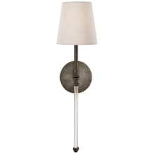 Camille 19" High Wall Sconce with Natural Paper Shade by Suzanne Kasler