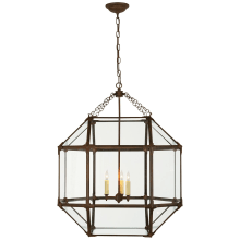 Morris 23" Cage Style Chandelier by Suzanne Kasler